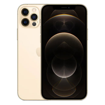 Used, second hand, and refurbished gold iPhone 12 Pro in 64GB, 128GB and 256GB